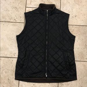 Peter Miller Navy Quilted Vest